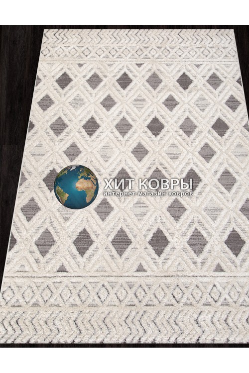 Турецкий ковер Soho (Durkar) 23595 Крем-серый